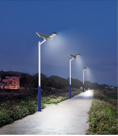 Solar split courtyard, street LED street light